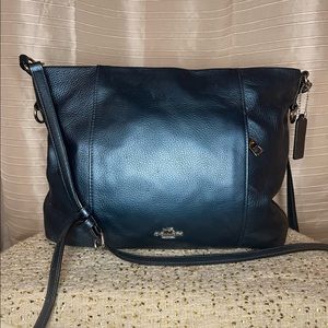 leather coach bag